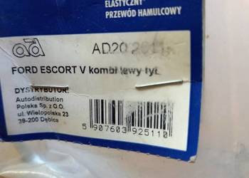 6823334/92AB-2282-AB Przewód hamulcowy Escort  tył LH kombi