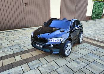 BAWIBUS.PL Auto samochód na akumulator BMW X6 dwuosobowe dla dzieci RC
