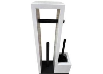 Stojak na papier toaletowy LOFT + szczotka WC  - KOLORY !