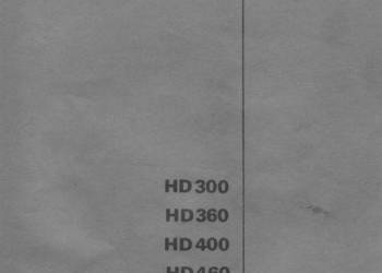 Deutz Fahr HD300 HD360 HD400 HD460 HD560 instrukcja obsługi PL