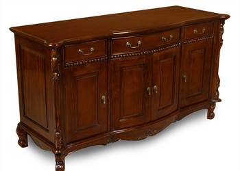 Stylowa Komoda Szafka 200 cm ludwik mahoń - 80216