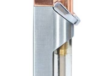 Zapalniczka Prezentowa z Krzesiwem typu Jet Gazowa z Regulacją Srebrna