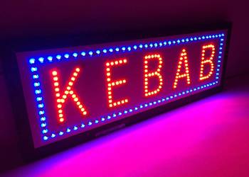 Reklama szyld LED 70x25cm zewnętrzna