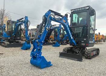 NOWA Minikoparka RIPPA R18 PRO 1800kg mega wyposażenie Kubota Leasing