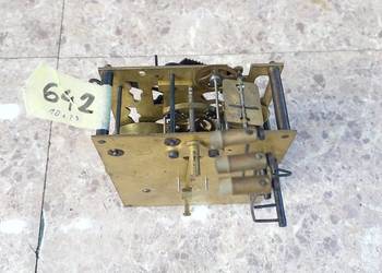 642 Mechanizm starego zegara ściennego Metron sprawny