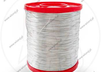 Drut pszczelarski do ramek 0,4mm 1kg Ocynkowany drutowanie