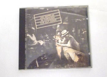 cd płyta Led Zeppelin In Through the Out Door na płycie cd