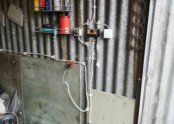 Zestaw instalacji fotowoltanicznej np. do garażu, na działke