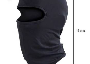 Kominiarka Lycra Letnia Oddychająca Czarna