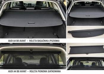 ROLETA BAGAŻNIKA + SIATKA (KOMPLET) AUDI A4 B8 AVANT Okazja 399zl