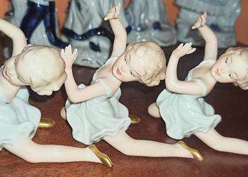 Figurka baletnicy. Wallendorf, W 1764  Syg. od 1964 r.
