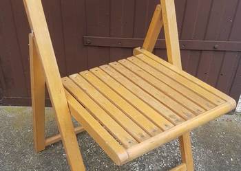 Krzesło drewniane składane JASIENICA Jafameg WYSYŁAM