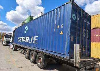 Kontener morski 12 metrowy 40 HC wysoki / POLKONT