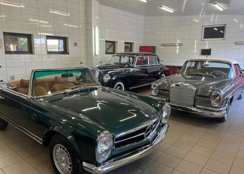 Mercedes - Pagoda W113 SL Renowacja samochodów zabytkowych