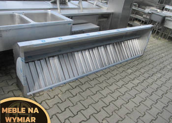 NOWY Okap Trapezowy Z Filtrami 250x80x35