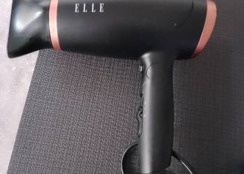 Suszarka do Włosów ELLE _ Hair Dryer, czarna, składana rączka.