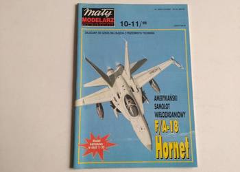 Mały Modelarz nr 10-11/1999, amerykański samolot F/A-18 Hornet
