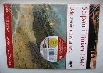 Osprey: Saipan i Tinian 1944, książka + DVD/Nowe!