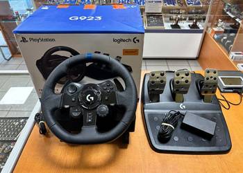 Kierownica Logitech G923 TRUEFORCE PS5 / PS4 / PC + Pedały