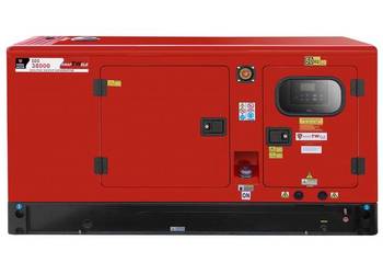 AGREGAT GENERATOR PRĄDOTWÓRCZY WYCISZONY 38 KVA DIESEL