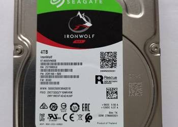 Dysk Seagate IronWolf 4TB NAS ST4000VN008 SATA III 3,5"