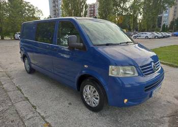 Volkswagen t5 long 2.5 tdi 174km 6 biegów kl8ma elektryka kamera led