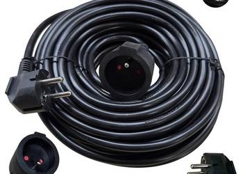 PRZEDŁUŻACZ budowlany, ogrodowy 30m 3X2,5 mm Gruby PRZEDŁUŻACZ budowlany, ogrodowy 30m 3X2,5 mm Gruby