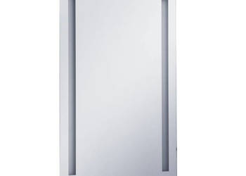 Ścienne lustro łazienkowe z LED z półką 60 x 100 cm WM-144716