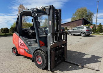 wózek widłowy LINDE H35T EVO LPG Triplex 4.7m przesuw pozycjoner wideł 2017