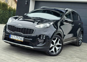 Kia Sportage 4x4 GTline bezwypadkowa *PO DUŻYM SERWISIE* maksymalnie bogat…