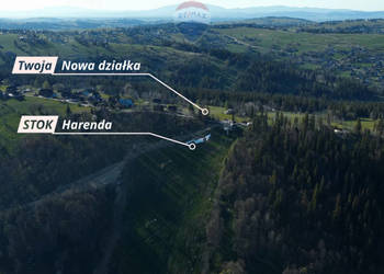 Działka budowlana I Prąd I Stacja SKI Harenda