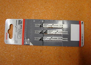 Brzeszczot BOSCH typ: U 1 BIF 3 szt.  Ref. 2 608 636 433
