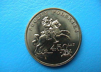 Moneta 2 zł z 2008 roku - 450 Lat Poczty polskiej