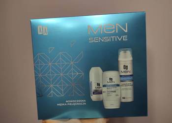 AA MEN sensitive nowy zestaw kosmetyków męskich