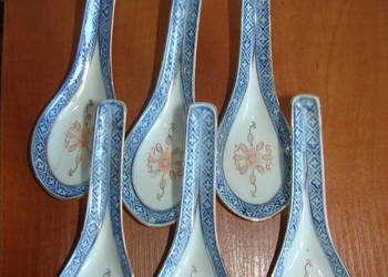 ryżowa porcelana - łyżeczki