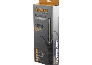 Lampa LED z akumulatorem, 260/620 Lumeny, Sparex