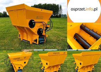 Rozściełacz taśmowy dystrybutor kiszonki - podajnik pasz