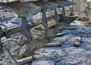 Pług gassner unia kverneland 4 skibowy obrotowy