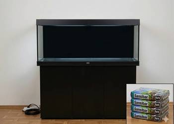 Akwarium Juwel RIO 450 Black + HeliaLux Spectrum 1500 | Stan Idealny