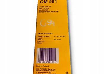 FILTR OLEJU Filtron OM 591 OM591 Mercedes W140 R129 6.0 V12