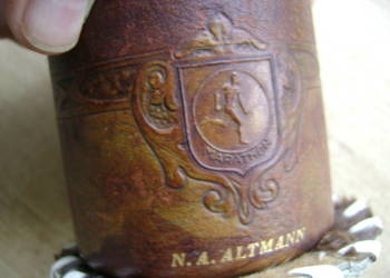 Starocie z PRL - Pudełko MARATHON na tabakę = przedwojenne zrewitalizowane