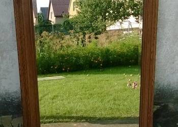 Duże lustro antyczne - wiszące
