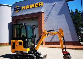 Minikoparka gąsienicowa JCB 16 C-1, 2021 r. Łyżka 40,
