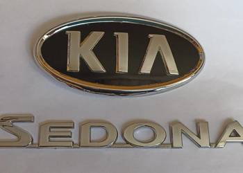 Napis emblemat Kia Sedona