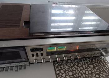 Amplituner Vintage JVC z gramofonem