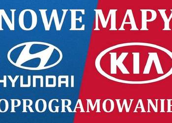Kia Hyundai Mapy Europa 2025/2026 Radary Polskie menu Android Auto CarPlay