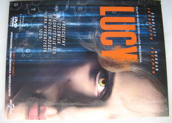 Lucy - książka z filmem DVD - Scarlett Johansson, Morgan Freeman