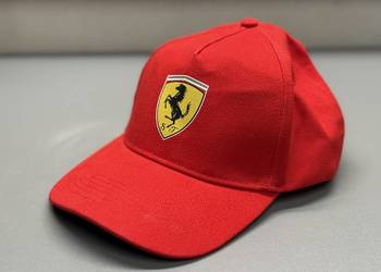 Czapka Ferrari czerwona nowa