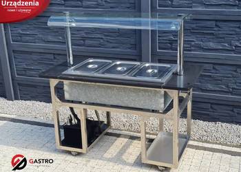 Bar sałatkowy – bemar chłodniczy – bufet Dora Metal GN 1/1 x
