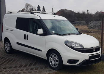 Fiat Doblo MAXI 5 OSÓB DŁUGI KLIMA 2 xDRZWI BOCZNE PRZESUWNE I-WŁAŚCICIEL …